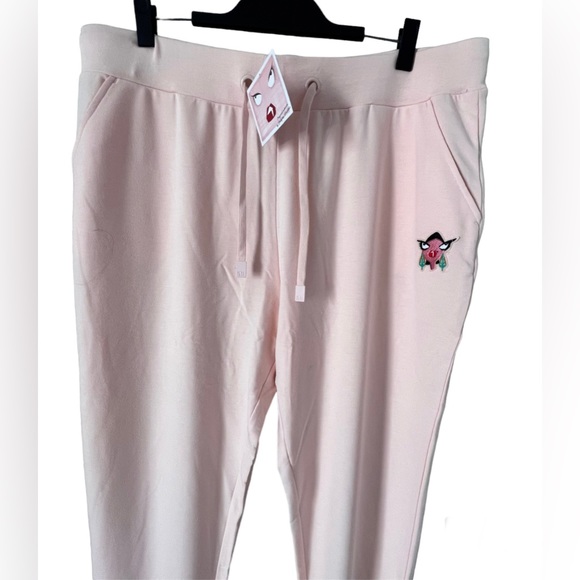 Badgley Mischka French Terry Jogger Pant with Pockets - Picture 2 of 5